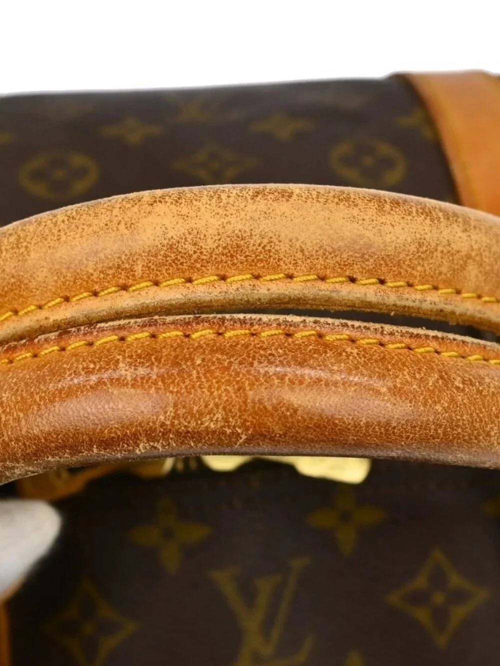 LOUIS VUITTON MONOGRAM KEEPALL BANDOULIERE 60 BAG - Picture 12 of 16